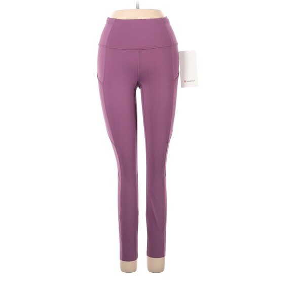 LULULEMON ATHLETICA Vintage Plum F & F HR 7/8 Tight...
